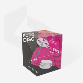 PODODISC misura S 15 mm + LIMA MONOUSO grana 180 - 5pz | Set per pedicure