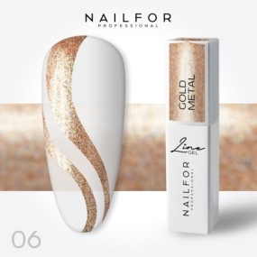 line-gel-nail-art-gold-metal line-gel-nail-art-gold-metal