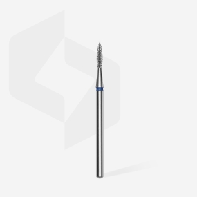 FIAMMA APPUNTITA Ø 1.8mm - lunghezza punta 8mm | Punta per fresa diamantata blu