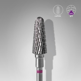 CARBIDE TRONCO Ø 6mm - lunghezza punta 14mm | Punta per fresa carbide viola